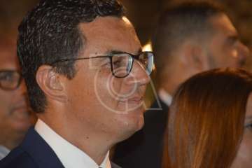 Oficios religiosos del mediodía y procesión del Santo Cristo de Telde (Foto TA)